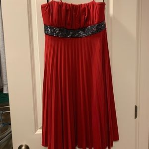 Red Short Dress Size M